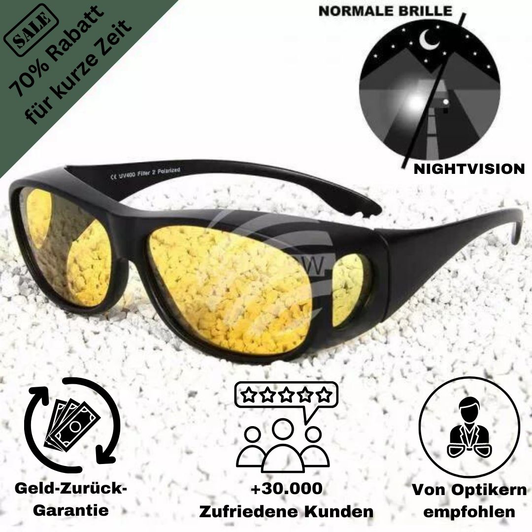 Basicxl | NightVision-briller – Kør sikkert i tåge og mørke