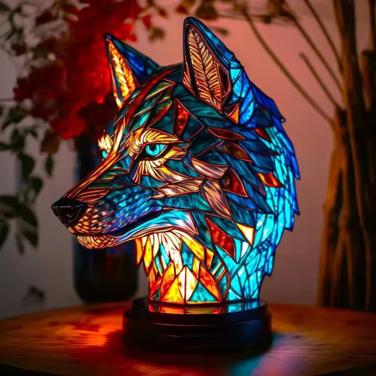 Basicxl | Lupo Luminoso – Håndlavet bordlampe med unikt design