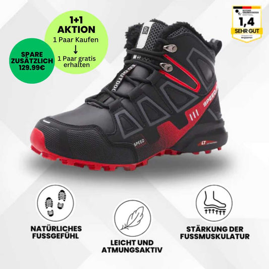 Basicxl | OrthoTrekking Pro – Ortopædiske vandrestøvler – Køb én, få én gratis