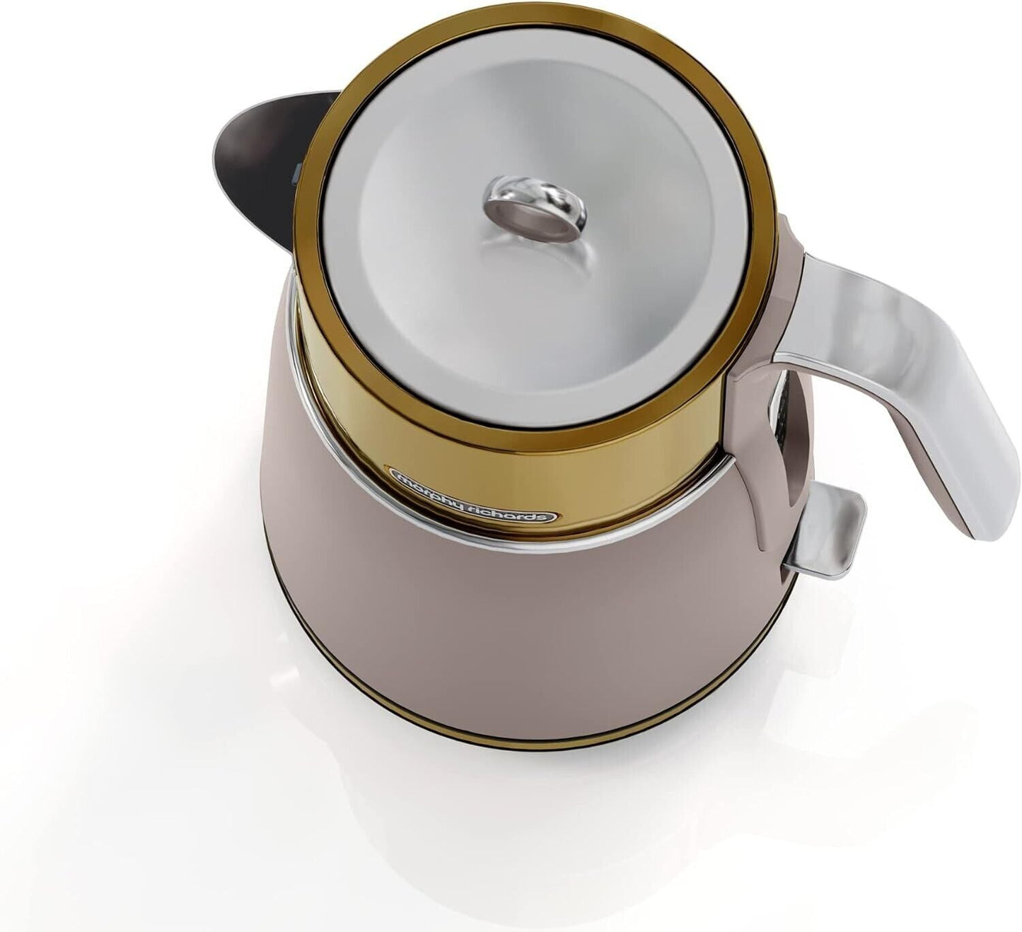 Morphy Richards Gold Signature Opulent Jug Kettle & 4 Slice Toaster Set