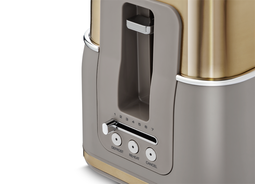Morphy Richards Gold Signature Opulent Jug Kettle & 4 Slice Toaster Set