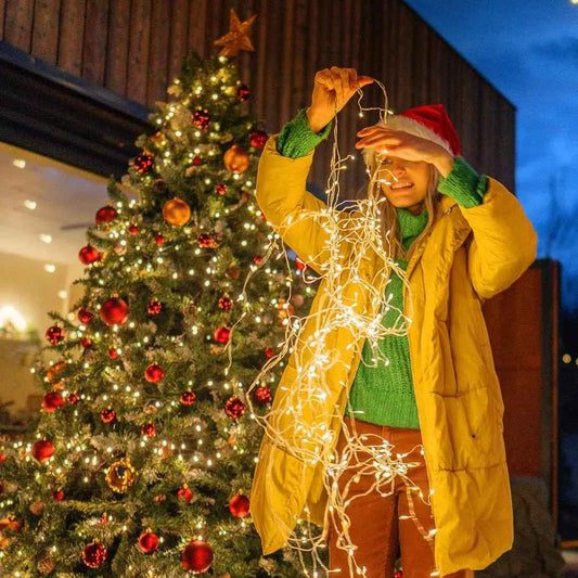 Basicxl | Ledsen FairyLights: Strålende Fyrværkeri Tråd LED Streng Fe Lys