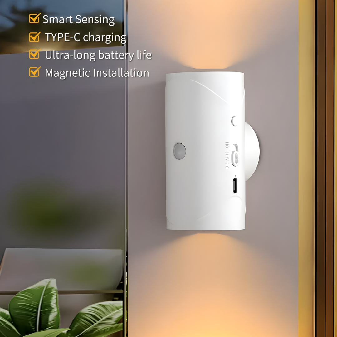 Basicxl | Ledsen SensorLight 1+1 GRATIS: Smart Motion Væg-Monter LED Sensor Lys