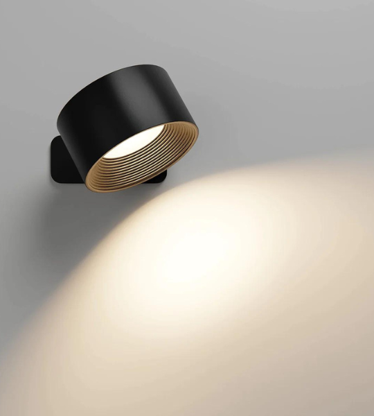 Basicxl | Dæmpbar LED-væglampe med fjernbetjening og touch-funktion