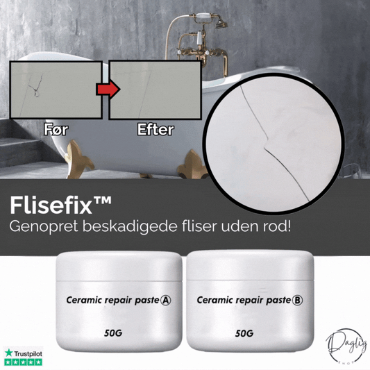Basicxl | Genopret beskadigede fliser uden rod!