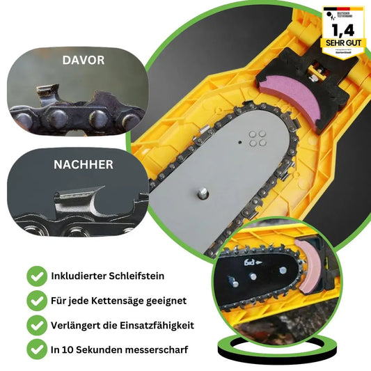 Basicxl | UltraSaw – Hurtig, professionel kædesliber til alle motorsave