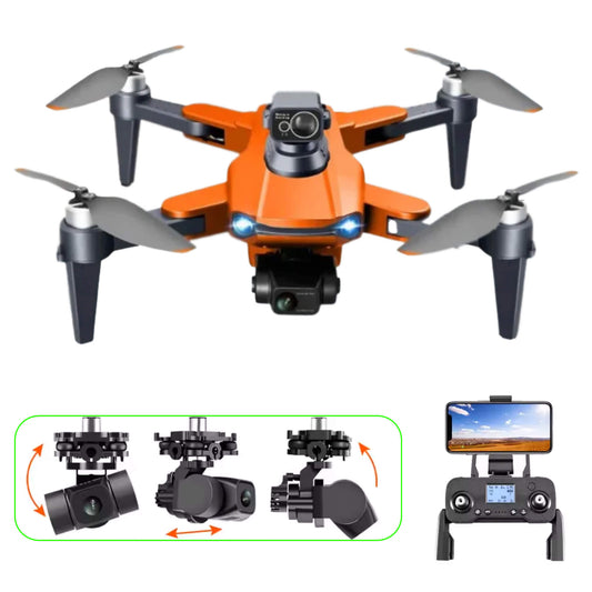 Basicxl | RG109 Pro-drone – dobbelt 8K-kamera, GPS og børsteløse motorer