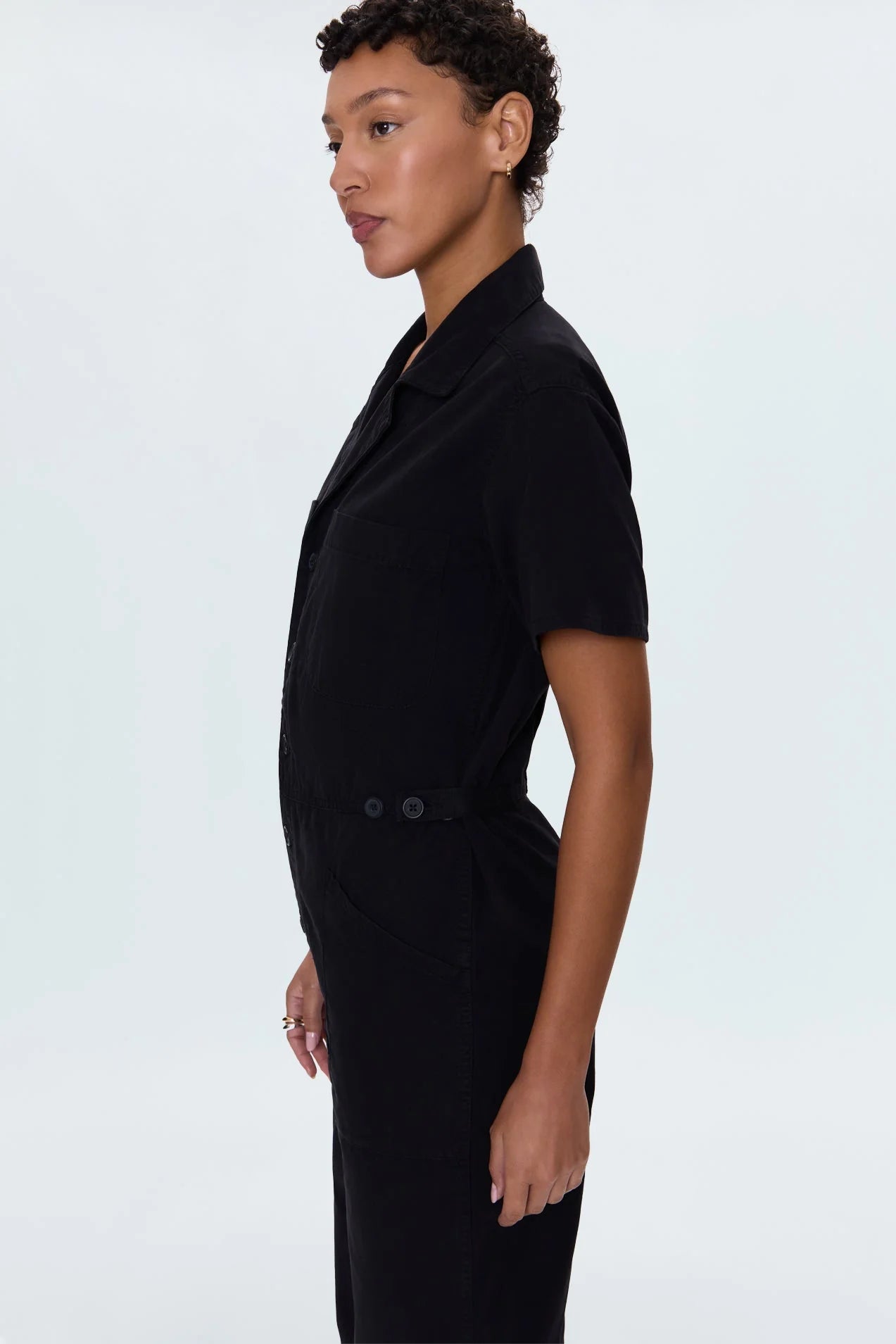 Basicxl | Grover Relaxed Fit Jumpsuit – Sort Fadet