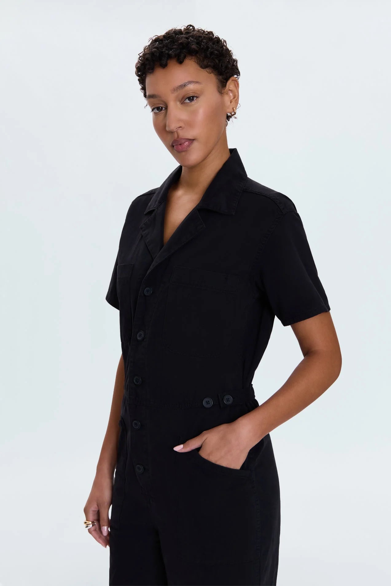 Basicxl | Grover Relaxed Fit Jumpsuit – Sort Fadet