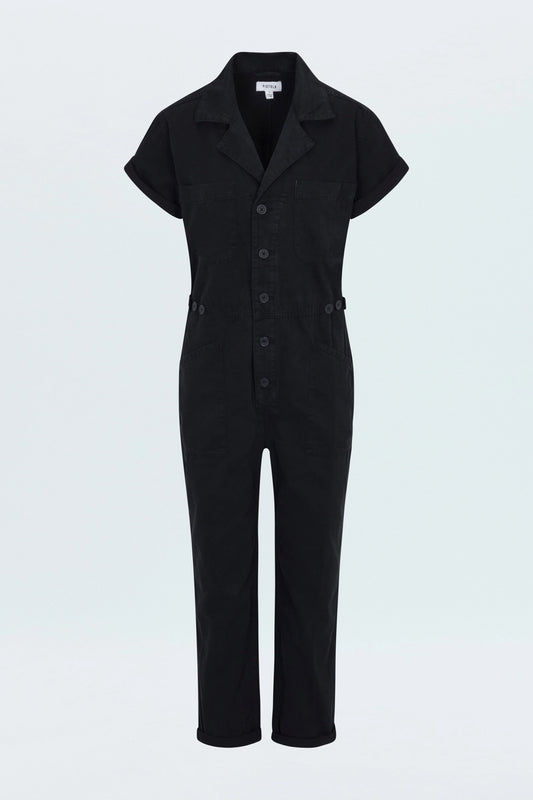 Basicxl | Grover Relaxed Fit Jumpsuit – Sort Fadet