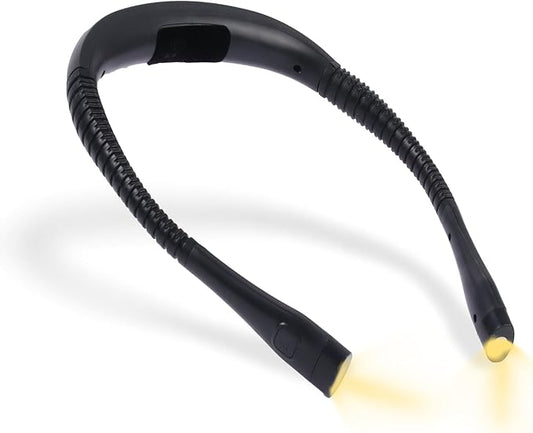 Basicxl | Ledsen ReadingLamp: Genopladelig LED Hals Lys Fleksibel Læselampe