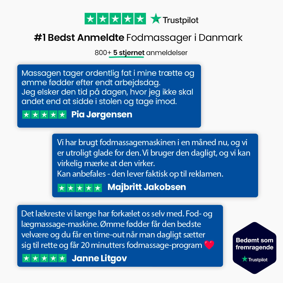 MCare Fodmassager – Professionel massage til trætte fødder