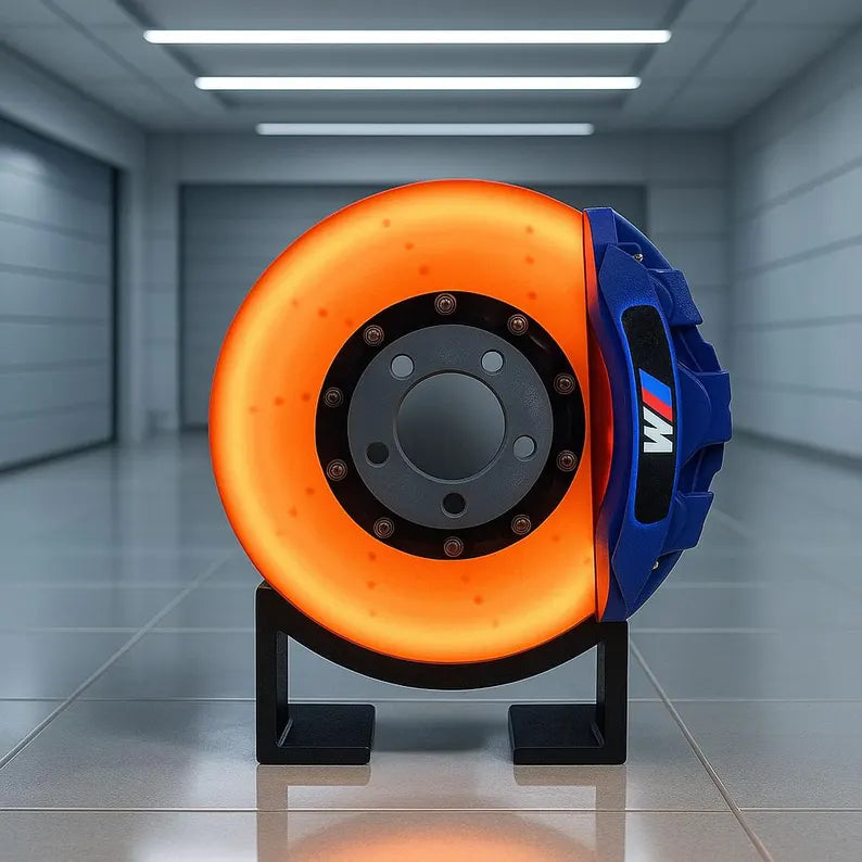 Basicxl | Stemningsbelysning i Brembo-bremsedesign med integreret trådløs opladning