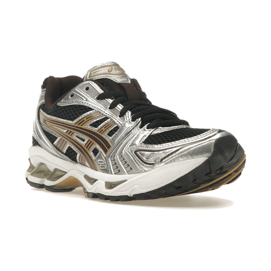 Gel-Kayano 14 Black Coffee Silver – Retro Running Sneaker