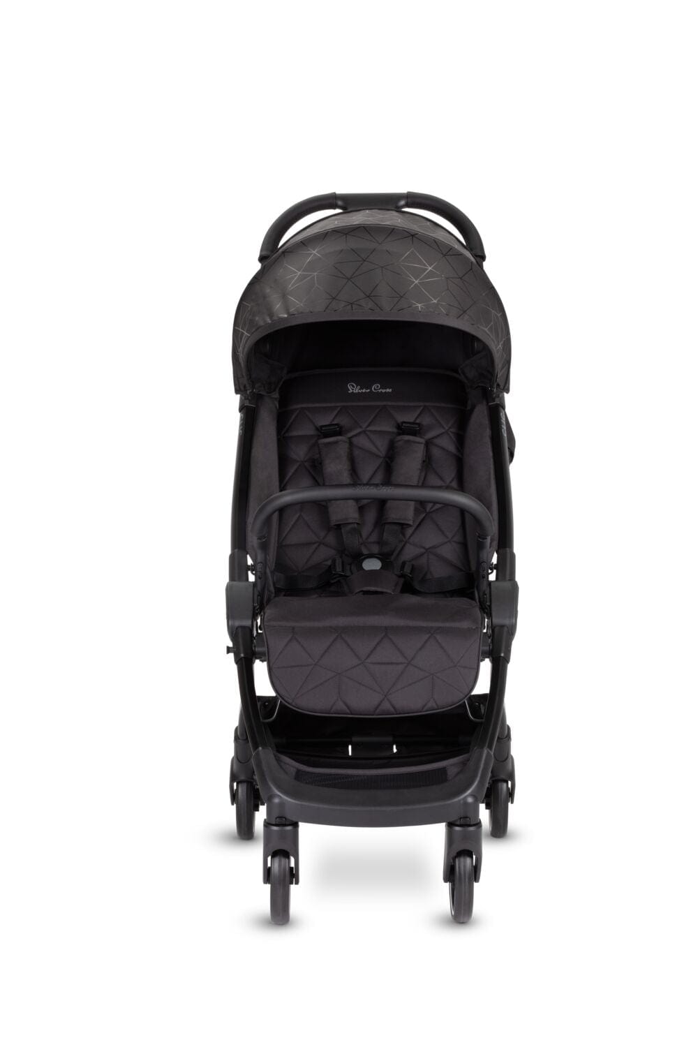 Silver Cross Clic Stroller with Raincover - Black
